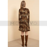 Montivo- Animal Skin Short Dress