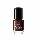 Kiko Milano- Mini Nail Lacquer Nail Polish In Travel Format- 38 Pearly Chocolate, 3.5 Ml