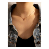 Shein- Letter Charm Necklace