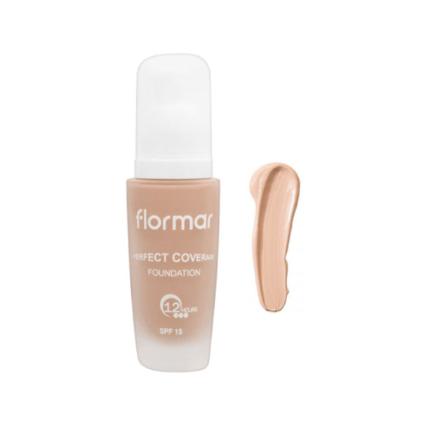 Flormar- Perfect Cover Foundation Natural Ivory 107