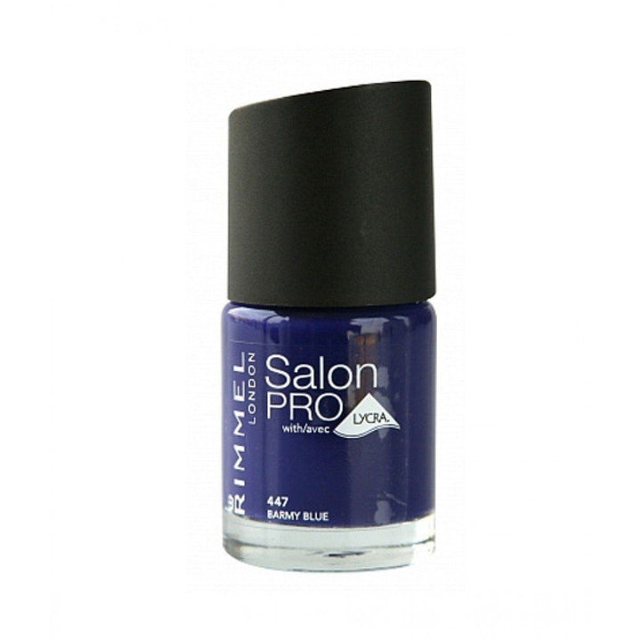 Rimmel London-  Salon Pro Nail Polish Barmy Blue (447)