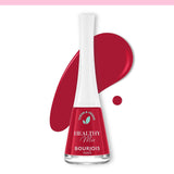 Bourjois Healthy Mix Vegan Nail Polish - 350 Wine & Only 9Ml