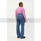 Montivo Rowe Extra High Straight Jeans