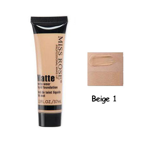 Miss Rose- Matte Wear Liquid Foundation-039-BEIGE 1