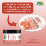 Chiltanpure- Pink Salt Face & Body Scrub, 100ml