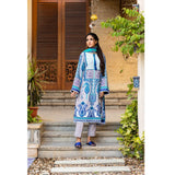 Zellbury- Digital Printed Khaddar Shirt, Khaddar Dupatta & Khaddar Trouser WUW21X30115
