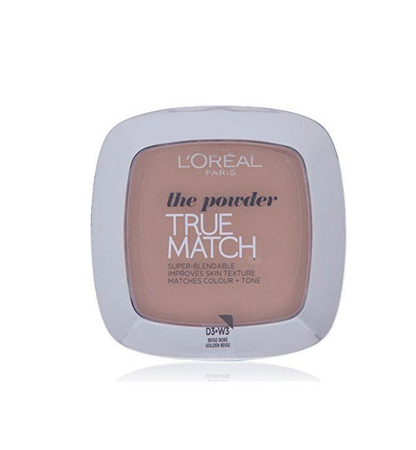 LOreal Paris- True Match Powder- 3.D/3.W Beige