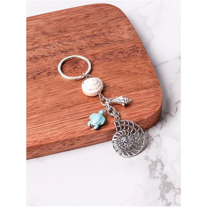 Shein- Snail & Tortoise Charm Keychain