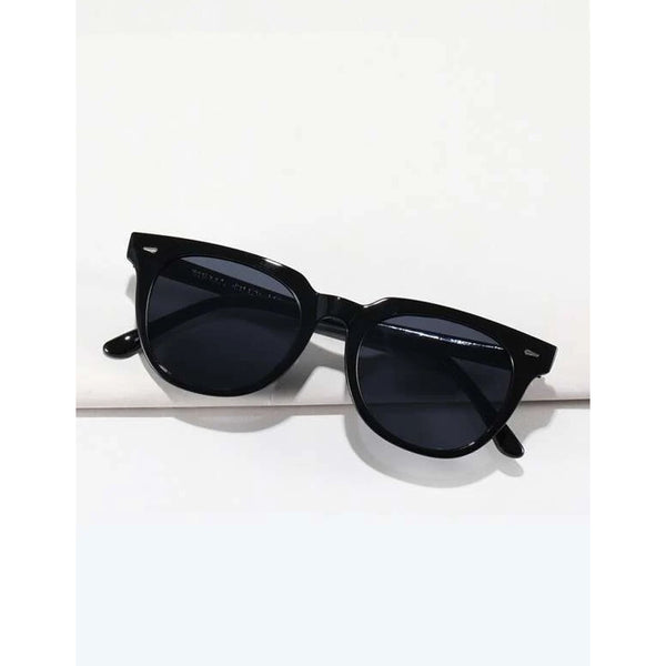 Shein- Tinted Rivet Sunglasses For Women