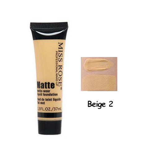 Miss Rose- Matte Wear Liquid Foundation-039-BEIGE 2