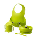Ikea- Mata 4-Piece Eating Set, Green by IKEA priced at #price# | Bagallery Deals