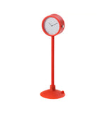 Ikea- Stakig Clock- Red, 16.5 Cm