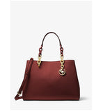 Michael Kors- Cynthia Saffiano Leather Satchel