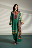 Sapphire- 3 Piece - Printed Khaddar Suit