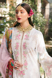 Ittehad- 3PC Unstitched Embroidered Lawn Shirt | Printed Silk Dupatta | Cambric Dyed Trouser