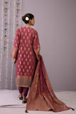 Sapphire- 3 Piece - Embroidered Jacquard Suit