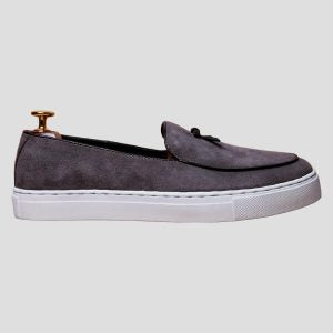 Monoboss- Belgian Marengo Suede Sneakers