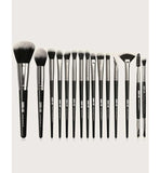 Shein- Dual-fiber makeup brush set with brush holder 15 pcs