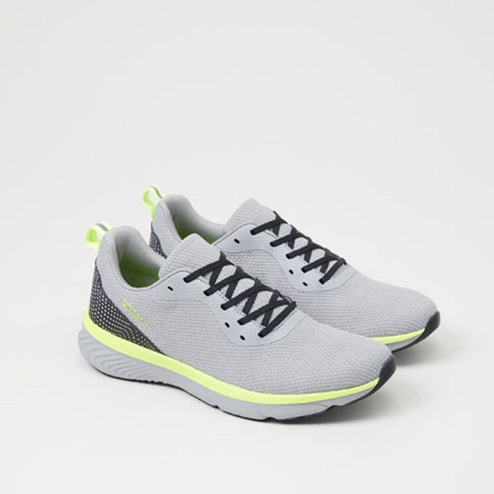 Lefties- SNEAKERS WITH NEON DETAILS Grey