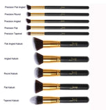 The original 10Pcs Travel Size Cosmetic Makeup Brushes Set