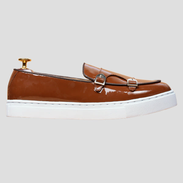 Monoboss- Belgian Double Monk Tawny Sneakers