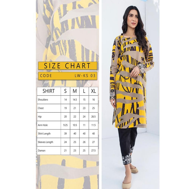 Keshia- Stitched Printed Kurti Bundle 06