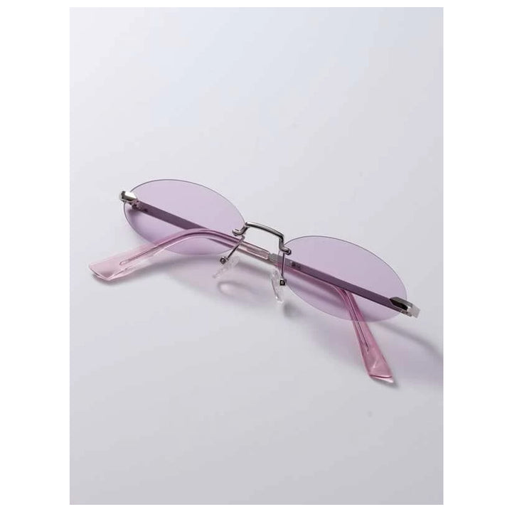 Shein- Rimless Frame Sunglasses