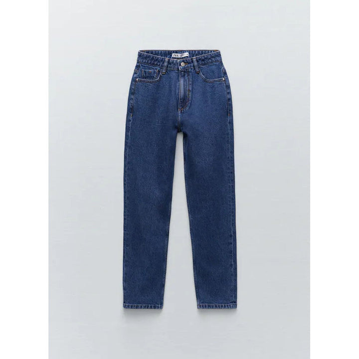 Zara- Z1975 Mom Jeans- Indigo