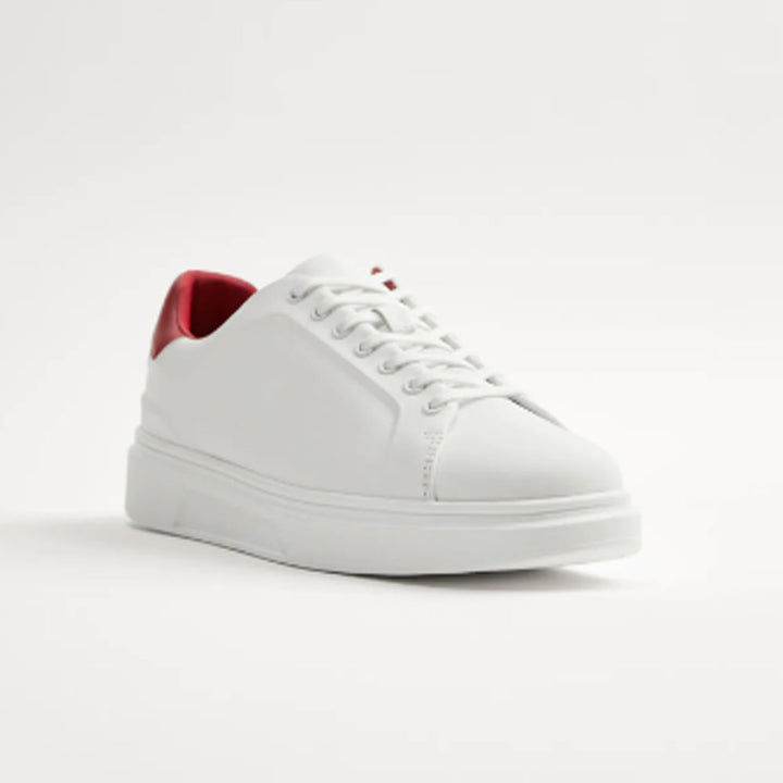 Zara- Contrast Sneakers With Textured Sole