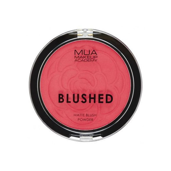 MUA- BLUSHED MATTE BLUSH POWDER - ATOMIC TANGERINE