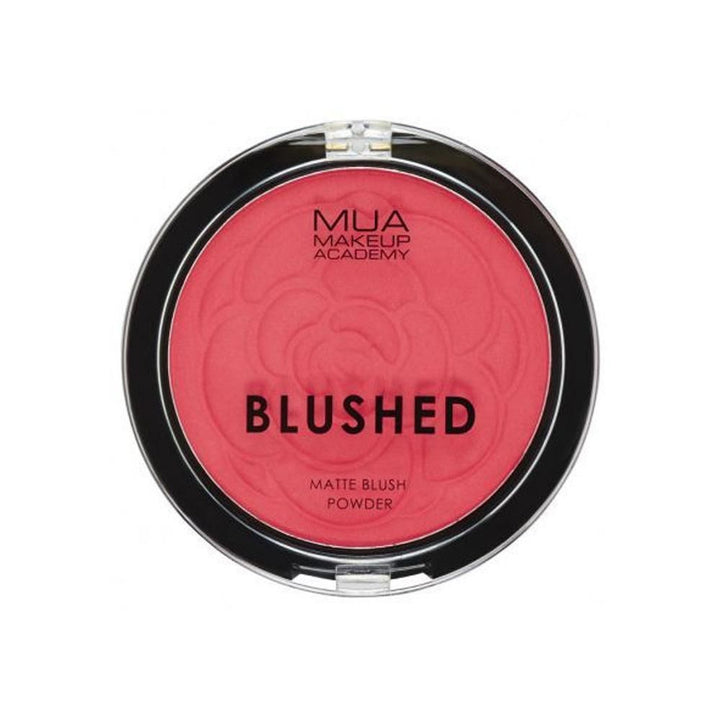 MUA- BLUSHED MATTE BLUSH POWDER - ATOMIC TANGERINE