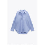 Zara- Oxford Shirt- Blue