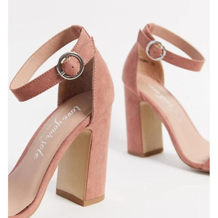 Asos Design- New Look Block Heeled Sandals