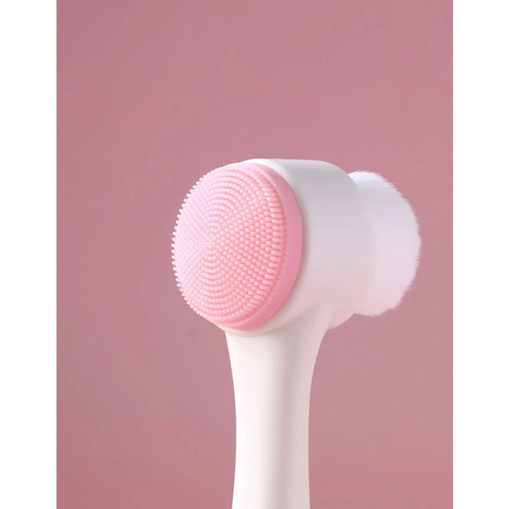 Shein- 1pc Facial Cleansing Brush & 1pc Headband