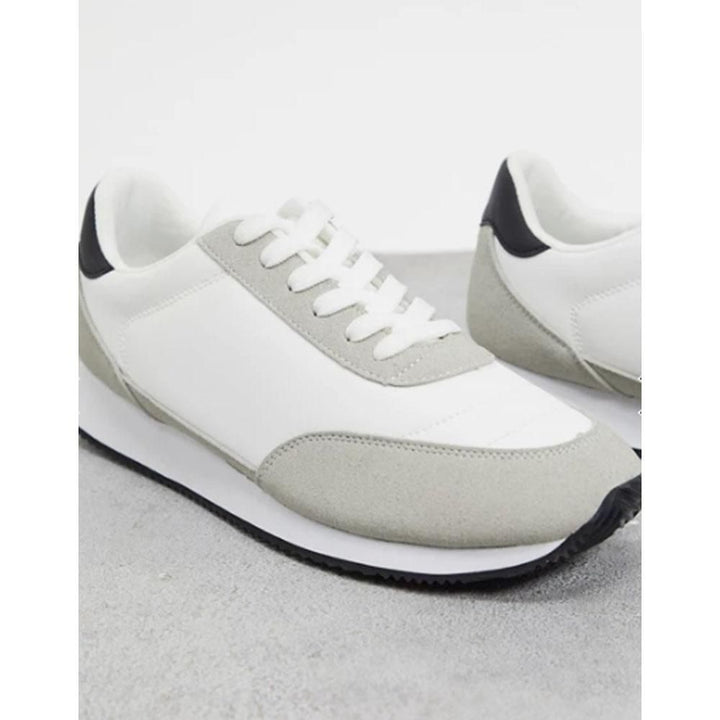 Asos Design- Asos Design Retro Trainers In White