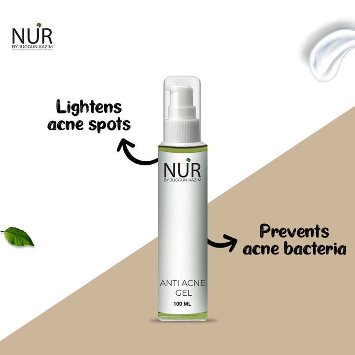 Nur By Juggan Kazim- Anti Acne Gelm 100ml