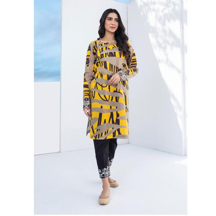 Keshia- Stitched Printed Kurta