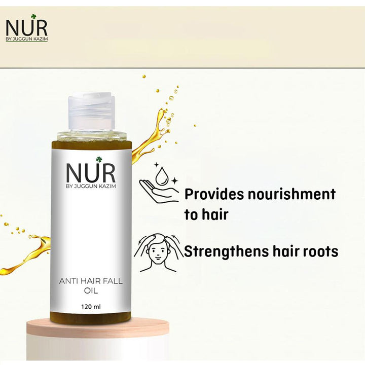 Nur By Juggan Kazim- Anti Hair Fall Oil, 120ml