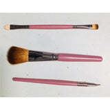 Shein - 3Pcs Pink Makeup Brush -Diffrent