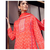 Rosa – 2 Piece Embroidered Unstitched Lawn Shirt & Dupatta