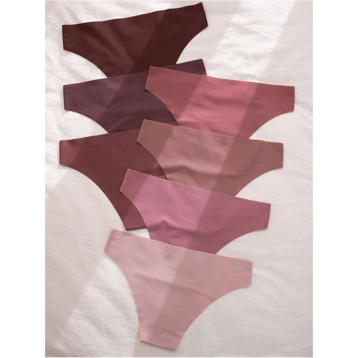 Shein- 7pack Plain No Show Panty