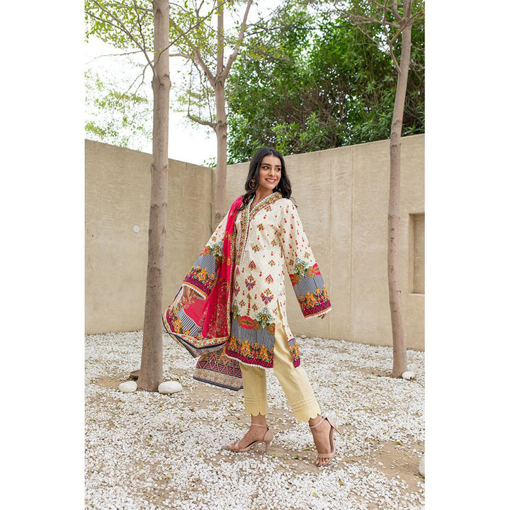 Zellbury- Digital Printed Cambric Shirt, Cambric Dupatta & Cambric Trouser WUW21X30129