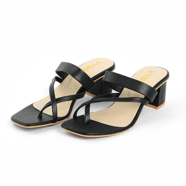 VYBE - Basic Heel - Black