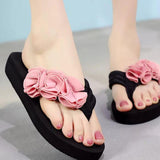 CSS- Flipflops Trendy New Floral- Pink