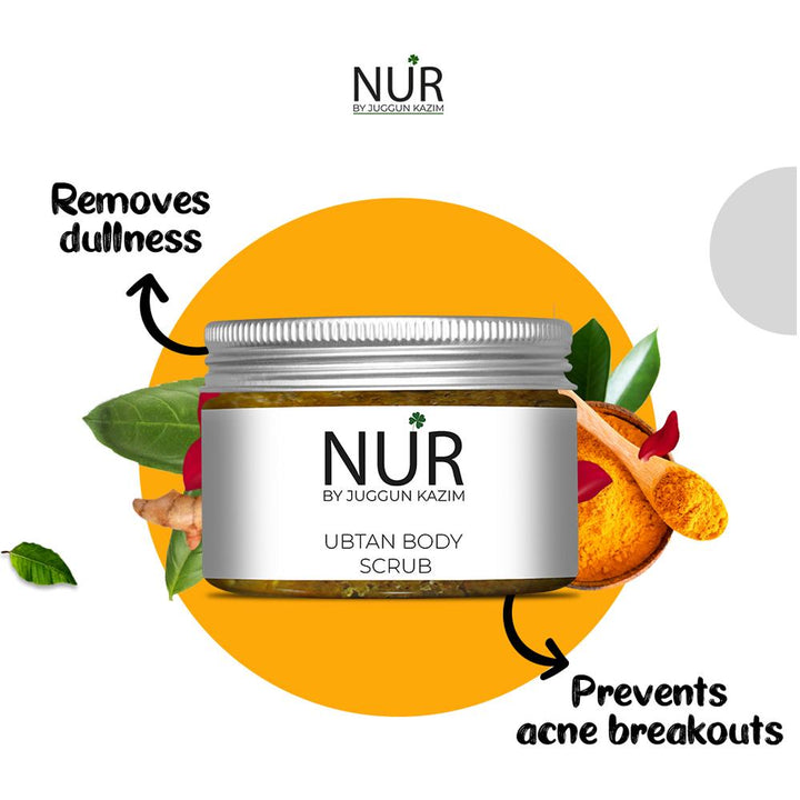 Nur By Juggan Kazim- Ubtan Body Scrub, 30ml