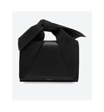 Charles & Keith- Bow Detail Magnetic Closure Cross Body Bag - Black