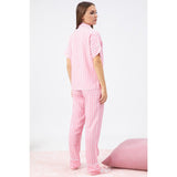 Montivo Pink Stripes PJ Set