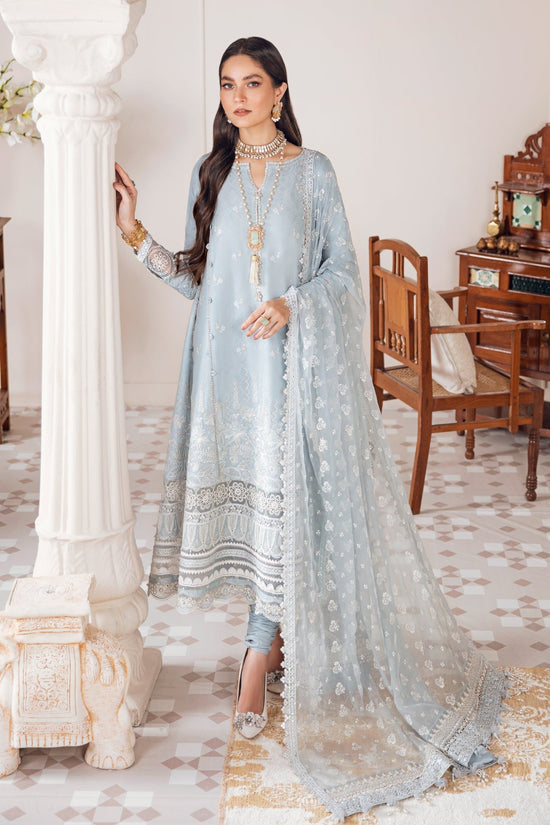 Barouqe- Embroidered Jacquard Lawn Sl09-D08