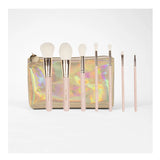 Bh Cosmetics- Travel Series 7 Piece Face & Eye Brush Set with Bag