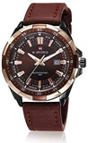 Naviforce- NF9056M Men's Casual Analog Leather Watch